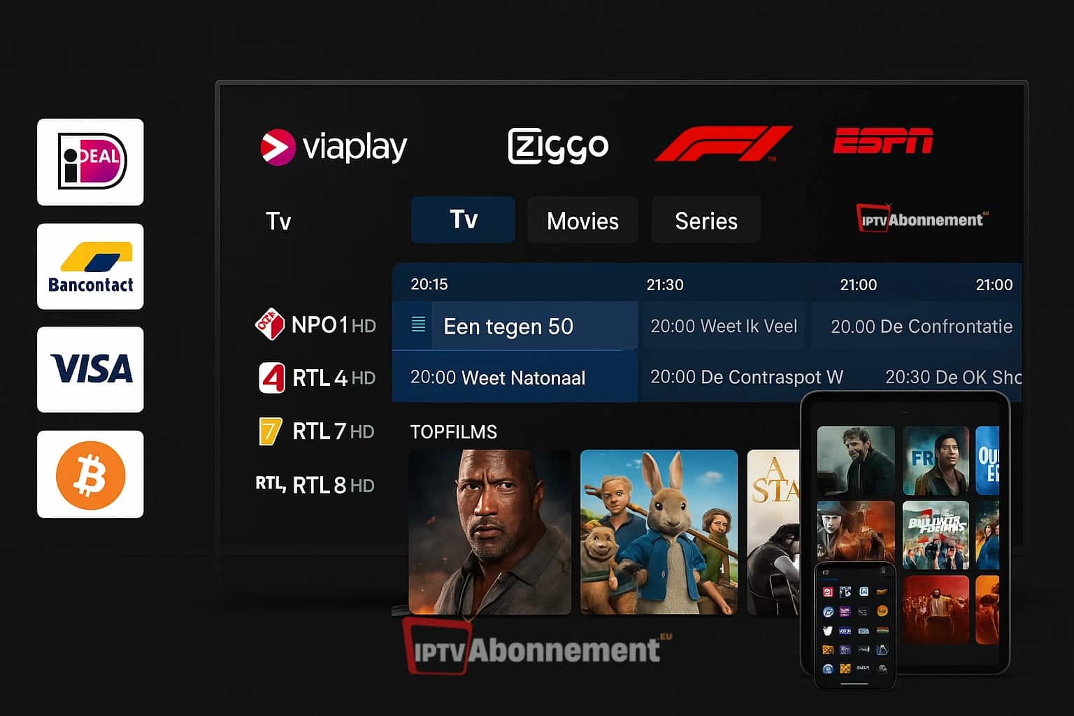 iptv abonnement ,formula 1 live